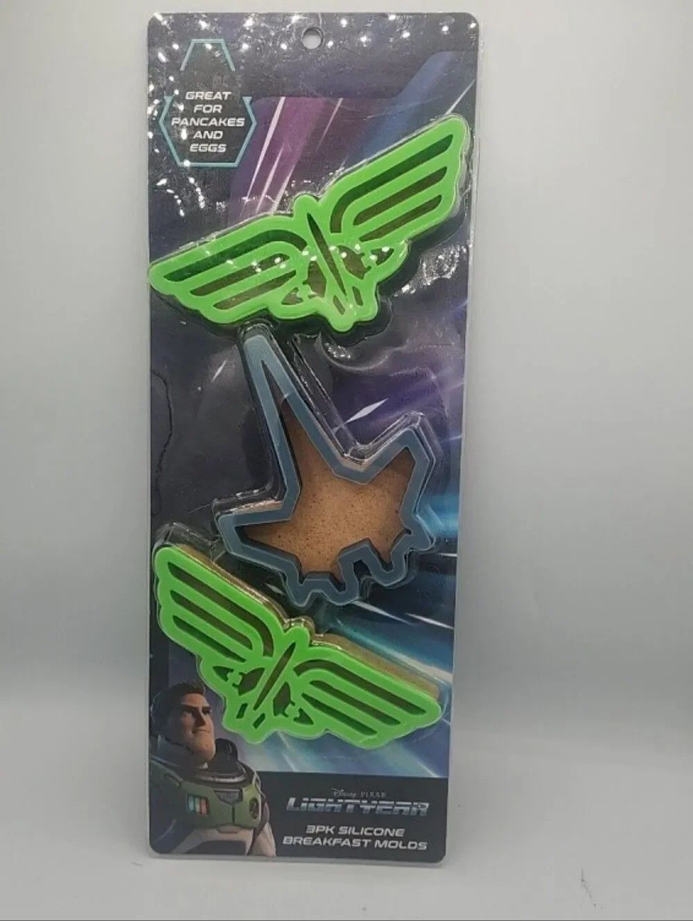 Toy Story Lightyear 3 pack silicone Breakfast molds